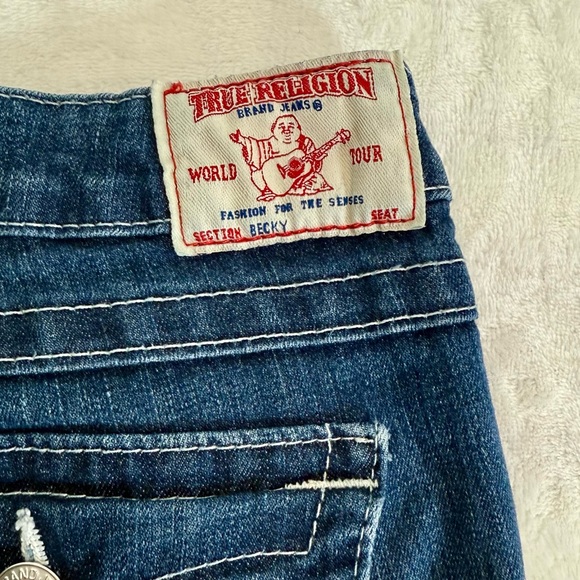 True Religion Becky Jeans Size 32, Flare Jeans - Picture 10 of 12